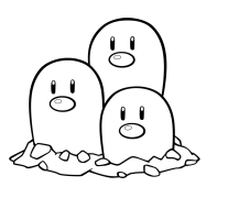 Dugtrio Online Värvimine